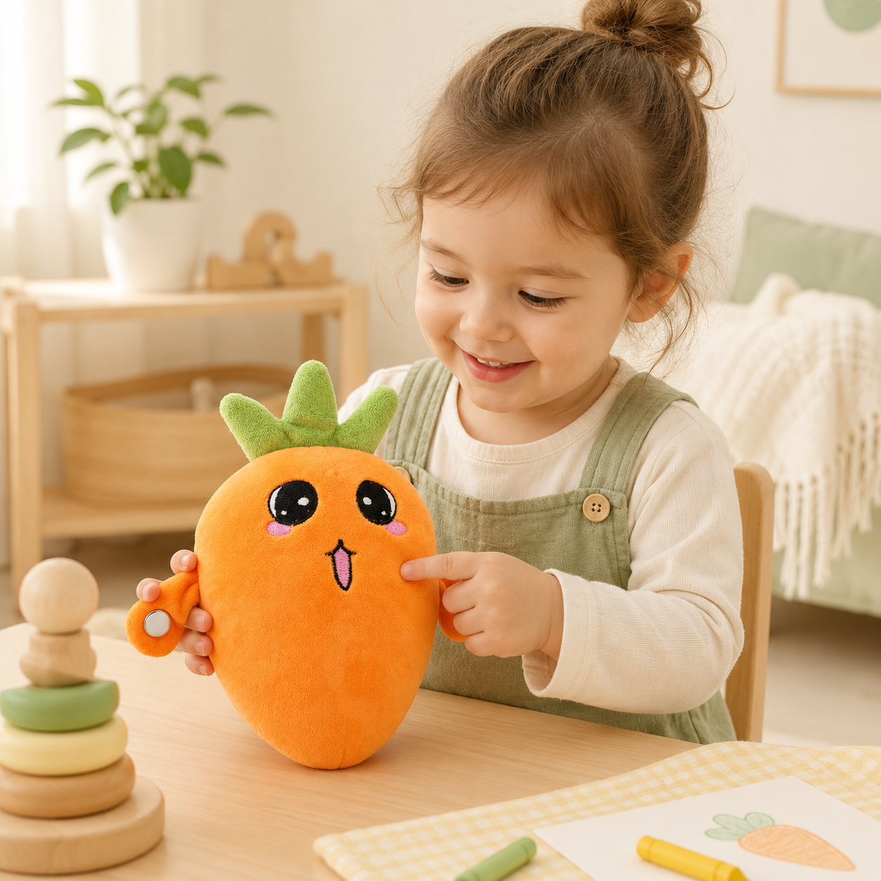 Toyella Musical Touch Plush Pal