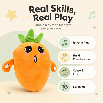 Toyella Musical Touch Plush Pal