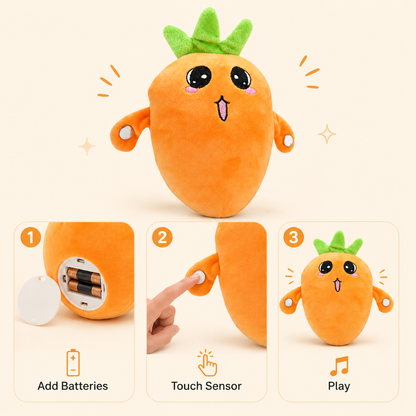 Toyella Musical Touch Plush Pal