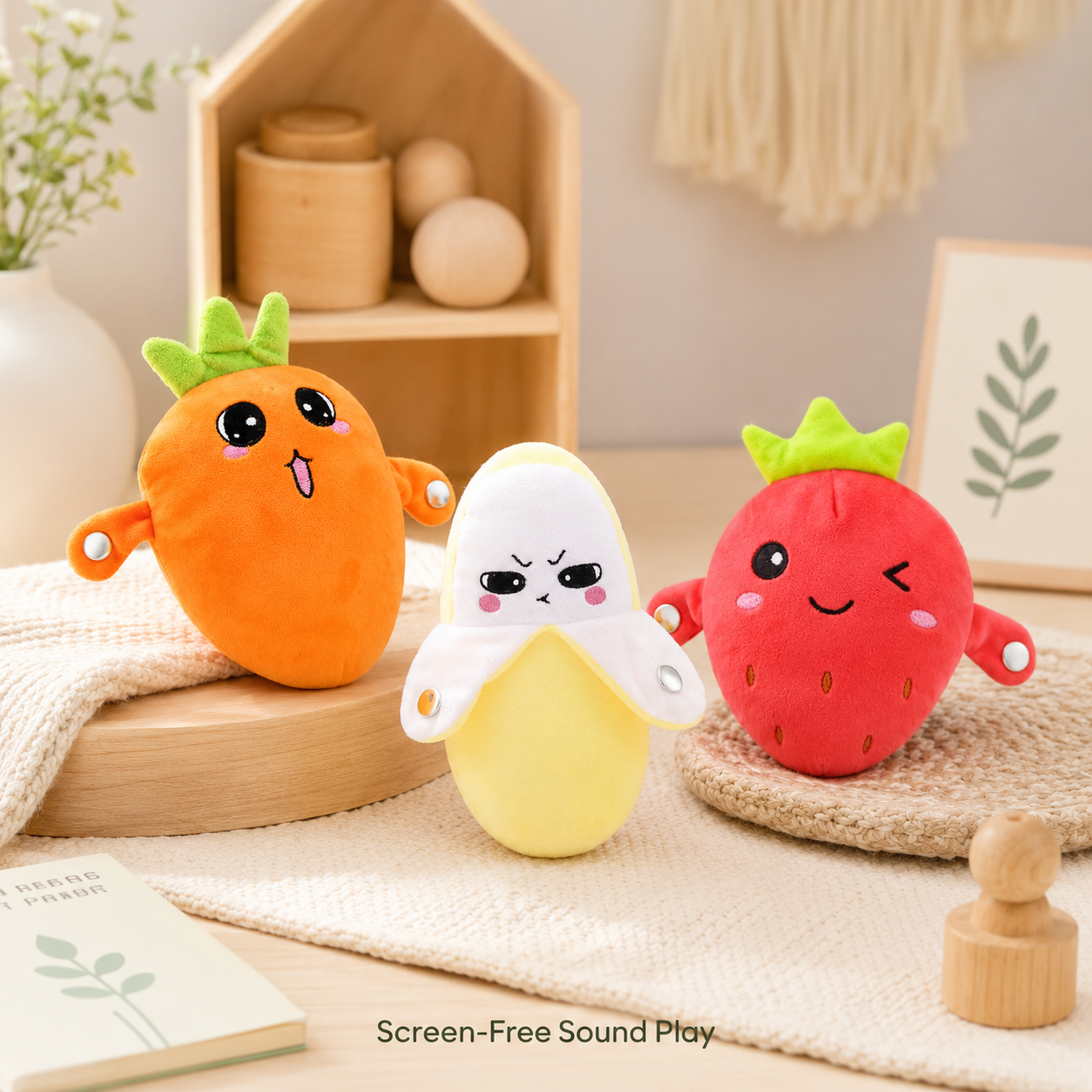 Toyella Musical Touch Plush Pal