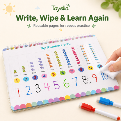 Toyella™ Preschool Busy Book