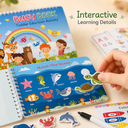 Toyella™ Preschool Busy Book