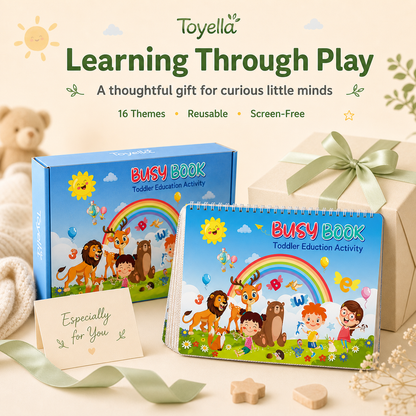 Toyella™ Preschool Busy Book