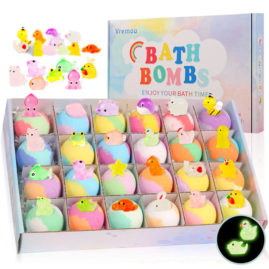 Toyella™ Ocean Surprise Bath Bomb Set (12-Piece or 24-Piece)