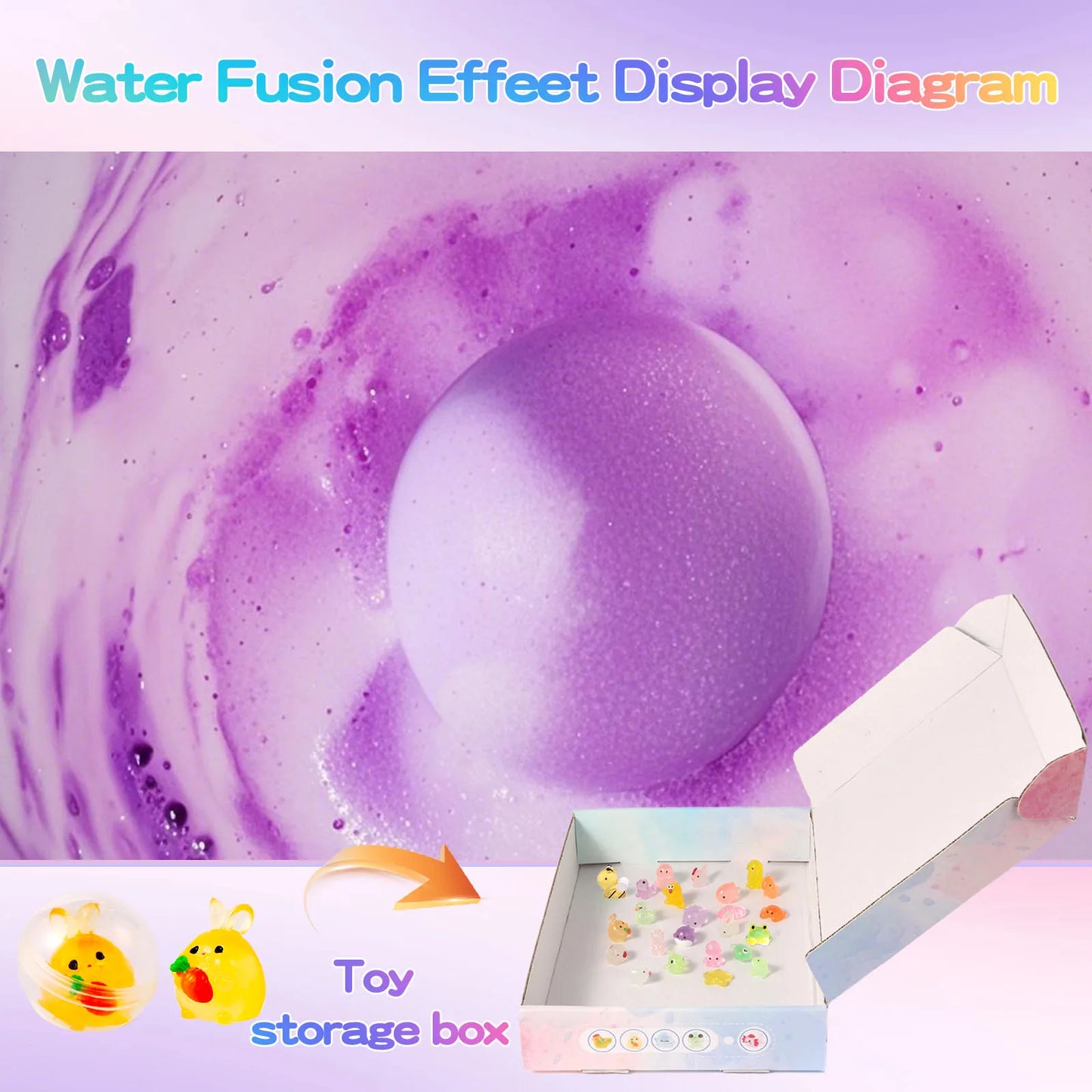 Toyella™ Ocean Surprise Bath Bomb Set (12-Piece or 24-Piece)