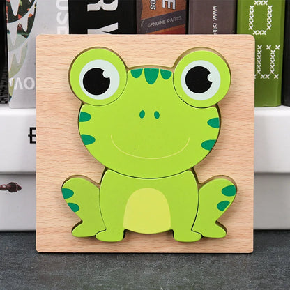 Toyella™ My First Wooden Puzzle | Animal & Vehicle Designs