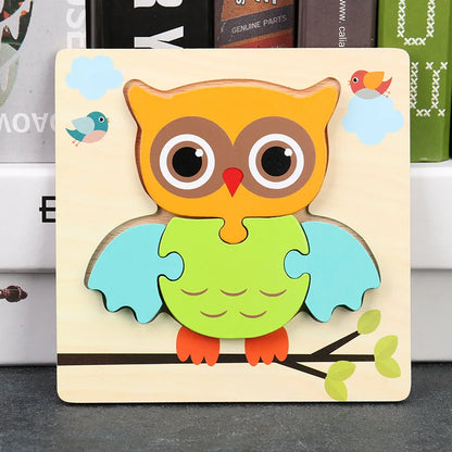 Toyella™ My First Wooden Puzzle | Animal & Vehicle Designs