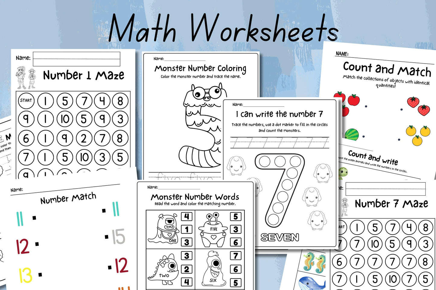 Toyella Preschool Learning Bundle