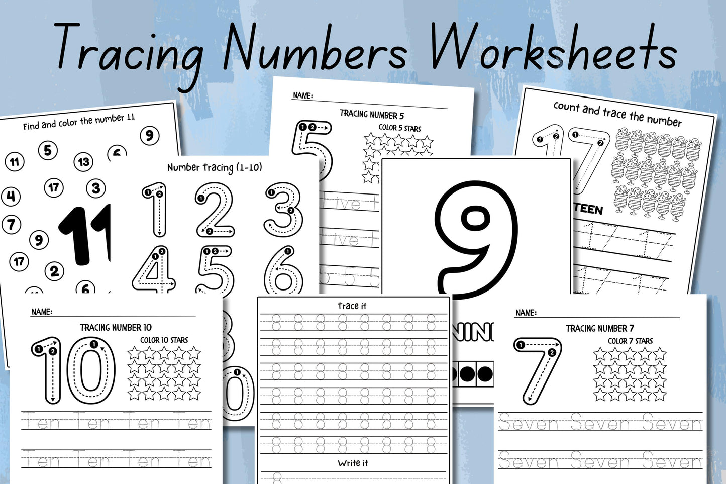 Toyella Preschool Learning Bundle
