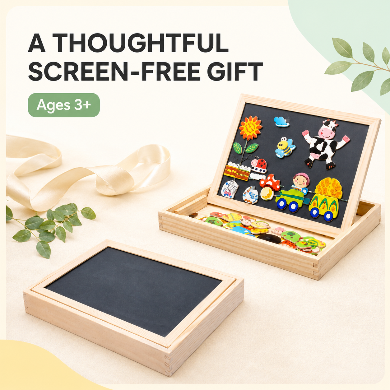 Hands-on reusable creative play compared with passive screen time
