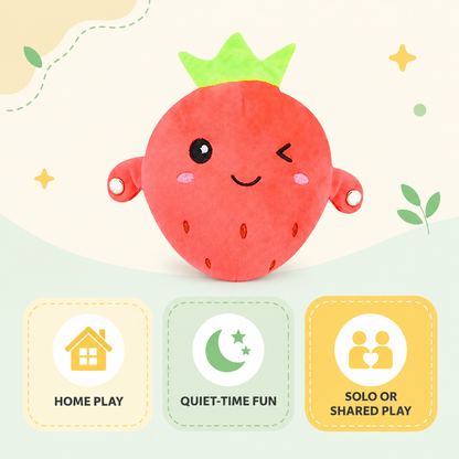 Musical Touch Plush Pal for home, quiet time, solo or shared play