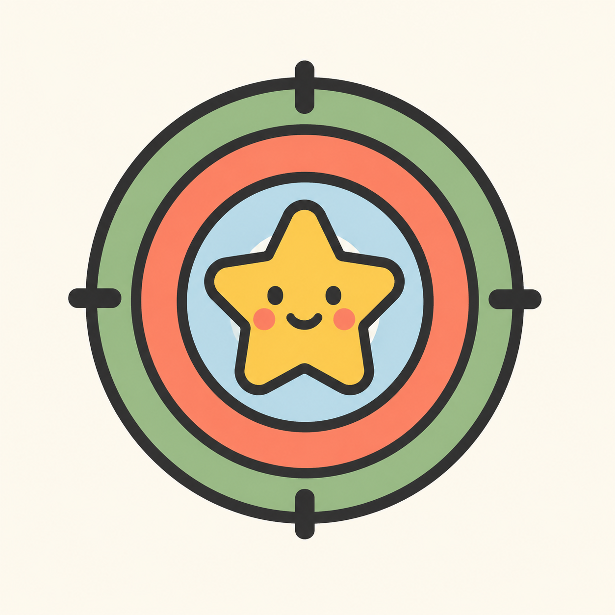 Matching learning skill icon for Toyella Magnetic Creative Board